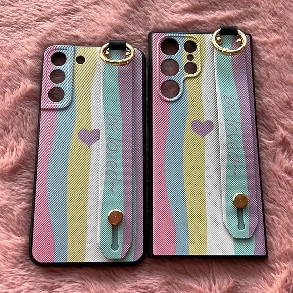 For Samsung Galaxy S22 plus,S22 ultra phone case with strap kickstand ring - Picture 4 of 13